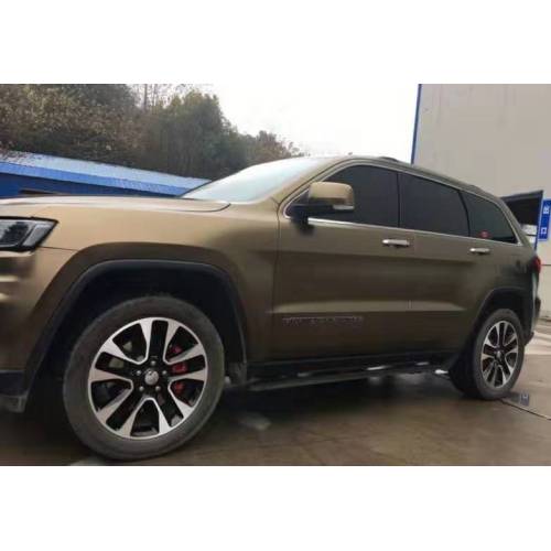 Matte chrome-plated pearl metallic brown automobile film