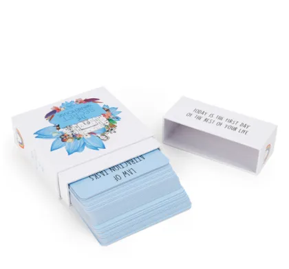 Custom Kids Flash Card Printing Card Deck