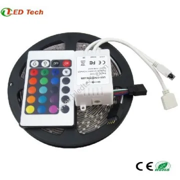 CE/RoHs Waterproof IP65 led light strip 14.4W/M SMD 5050 flexible battery powered wearable led strips lighting wholesale