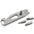 Multi-function EDC Tools Titanium Pry Bar Survival Opener