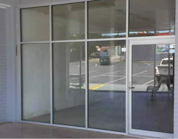 Thermal Break Storefront: Aluminium Shopfront with Safety Glazing