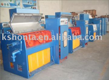 drawing machine for fine wires