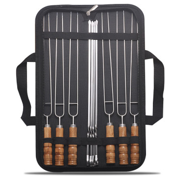 Stainless Steel Fork with Wooden Handle for BBQ and Roasting - Manufacturers