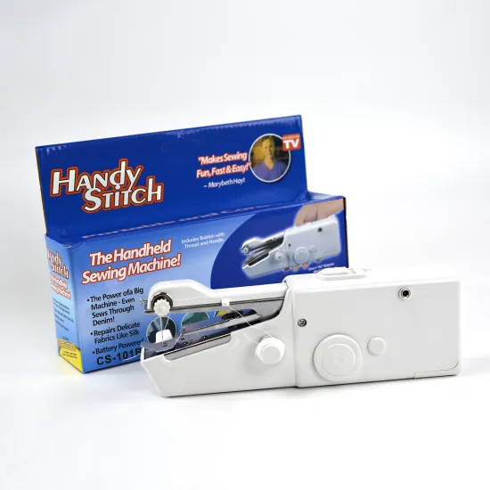 Portable Sewing Machine: Cordless, Mini Hand-Held, Perfect for Quick Fabric and Clothing Repair