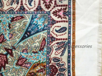 Polyester Print Scarf Silk Square Scarf Colorful