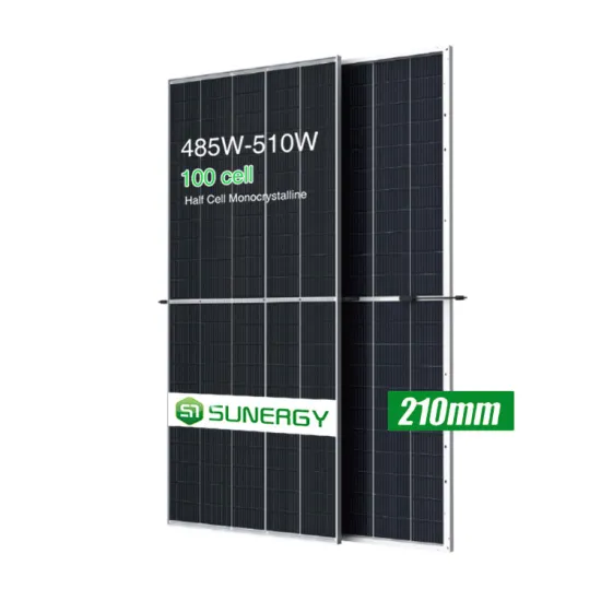High Efficiency Mono Solar Panels: 490W-500W Modules with 210mm Solar Cells for 48V Systems in Germany