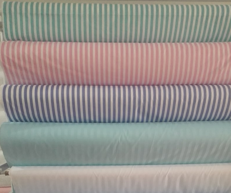Stripe Printed Single Bed Sheet Set
