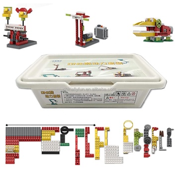 Stemedu 152PCS WeDo 1.0 Robotics Kit - STEM Educational Building Blocks Toy with Storage Box