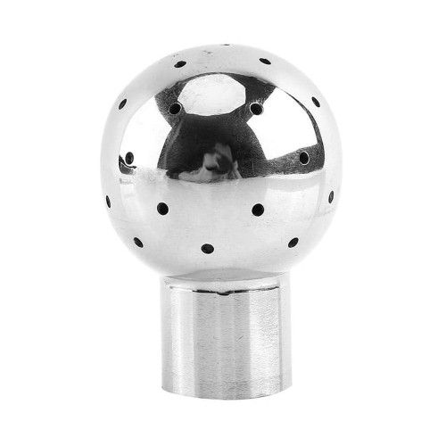 Internal thread rotary cleaning ball