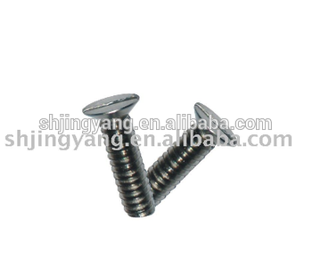 high quality slotted countersunk head screw