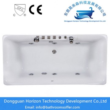 Hydromassage square tub  seamless bathtub