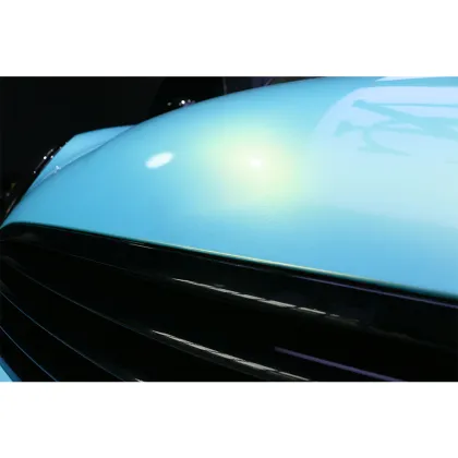 Magic Glacier Blue Car