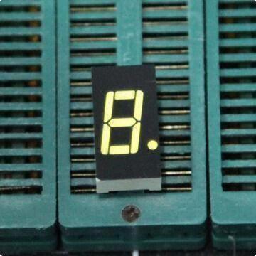 7-Segment LED Display in Various Colors, 0.40 Inch Single Digit, Suitable for Digital Indicators