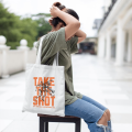 Take the Shot Basketball Collective Canvas Tote Bag