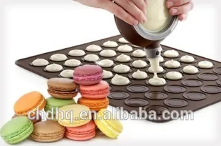 Hot sale FDA standard silicone macaron baking mat