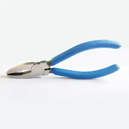 Durable 6" Nibble Glass Pliers for Stained Glass Work