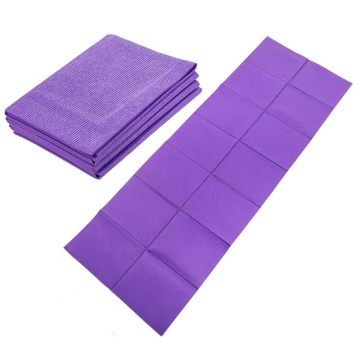4mm Thick Eco-Friendly Non-Slip PVC Folding Mat: Perfect for Fitness, Gymnastics, Pilates, Yoga, and Travel