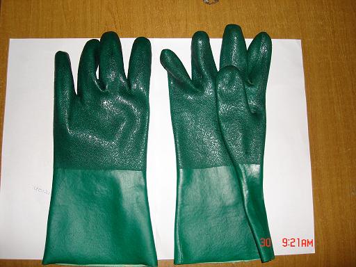 heavy duty pvc coated gloves