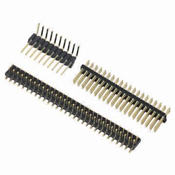 1.27mm Pitch Pin Header Connectors, Housing/Wafer/Terminal, Molex/JAE/JST/JAE, 02-80 Pins