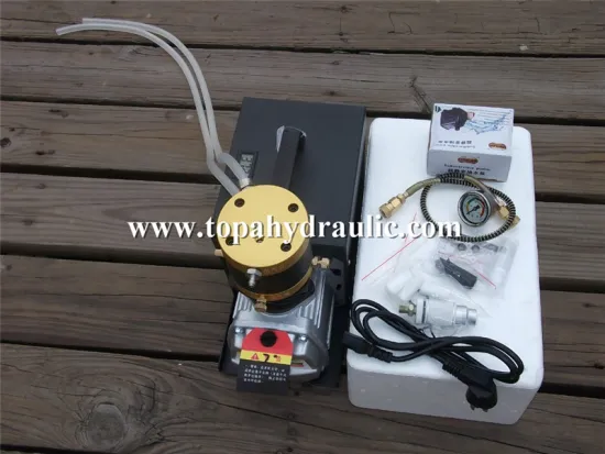 High pressure 300bar shoe dive 3hp air compressor