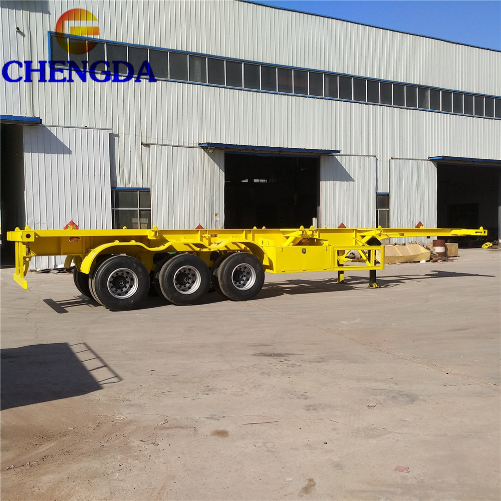 Skeleton semi trailer 40ft