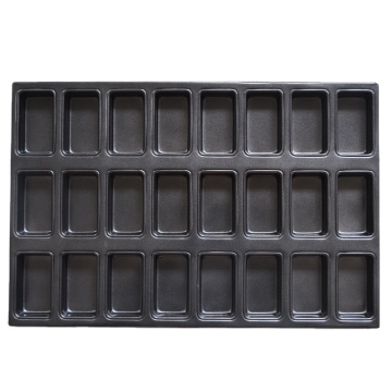 Customized Non-Stick Rectangle Baking Pans - 3x8 Aluminum & Carbon Steel Wholesalers