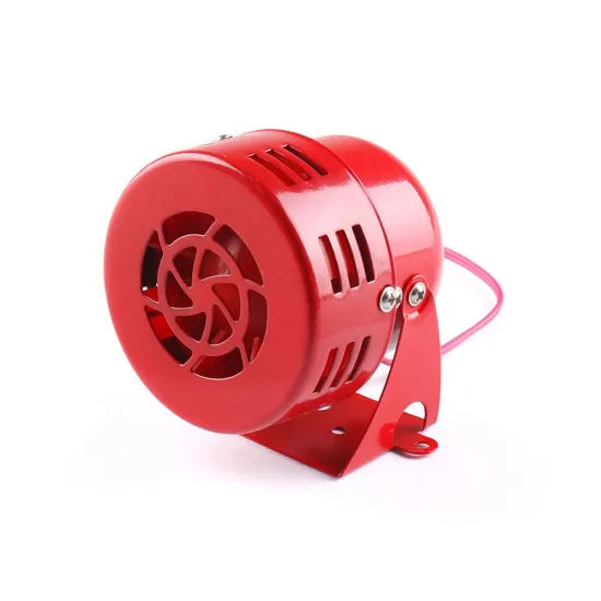 12V High Decibel Fire Security Alarm Siren for Cars, Trucks, Motorcycles, and Bicycles