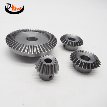 Differential Gear Components: CNC Machined Steel Crown Wheels and Straight Bevel Gears