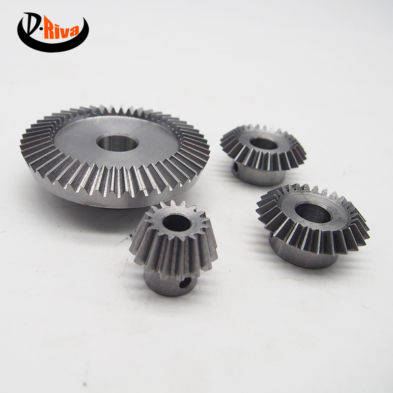 Differential Gear Components: CNC Machined Steel Crown Wheels and Straight Bevel Gears