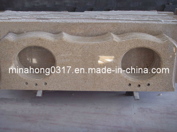 G682 Yellow Rusty Granite Slab for Countertop or Kitchen