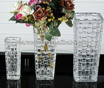 New Arrival crystal glass vase for home decoration(R-1468)