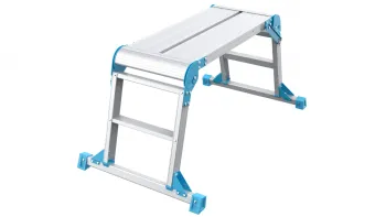 Aluminum work platform EN131