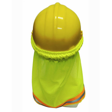 Parasol de protección solar para el cuello para casco de seguridad