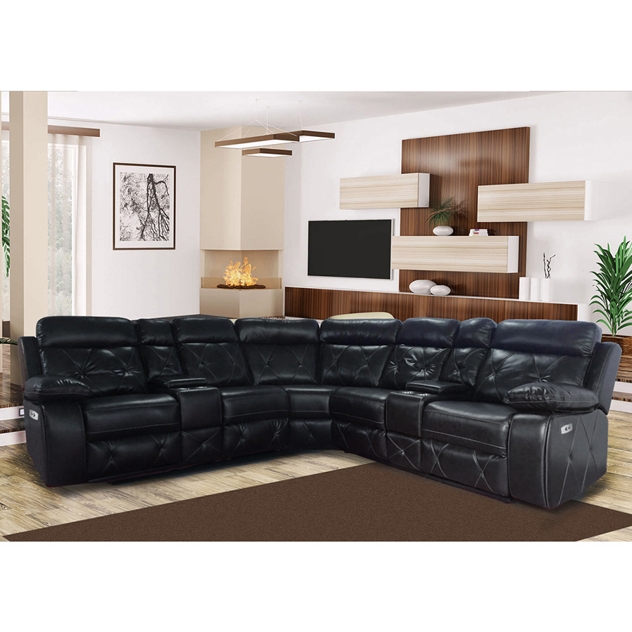 Wholesale Leather Home Theater Power Corner Recliner