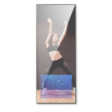 43 Inch Android Smart LCD Touch Screen WiFi Home Gym Workout Fitness Mirror