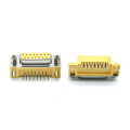 Conector D-Sub Dip Gegue D de Glue Amarillo de 90 grados