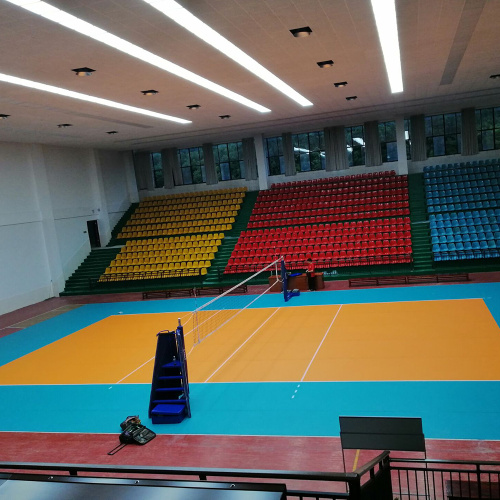 Pavimento per campi da pallavolo in PVC al coperto