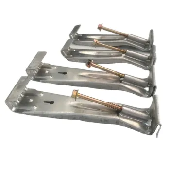 Aluminum Rain K Style Gutter Hanger with Screw (5''/6'')