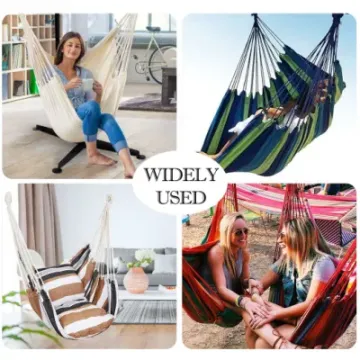 Cotton Weave Hanging Rope Swing Hanging Chair Hammock