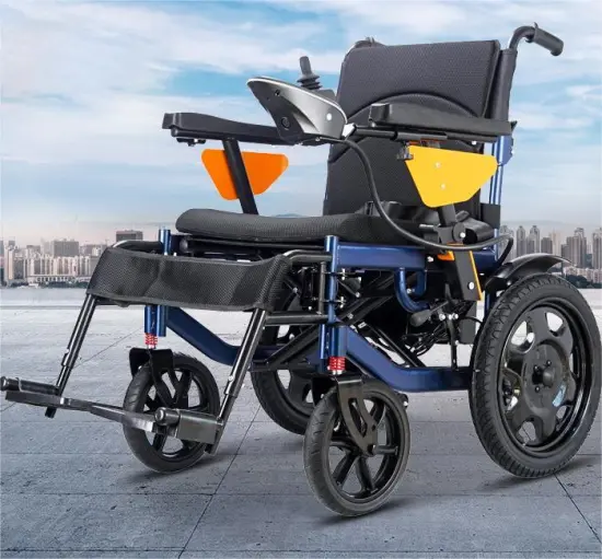 Fast Folding For Use In An Electric Wheelchair