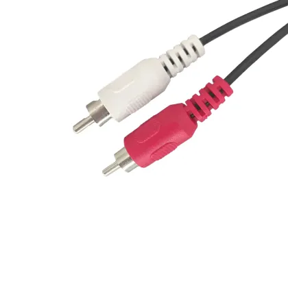 RCA Male Computer Speaker Stereo Audio Adapter Cable
