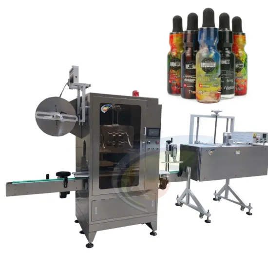 Fast Shipping Automatic PVC Film Cutting Sleeve Shrink Labeling Machine