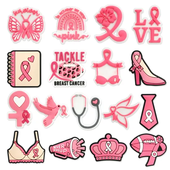 Wholesale Pink Ribbon Fashion Shoes & DIY Accessories