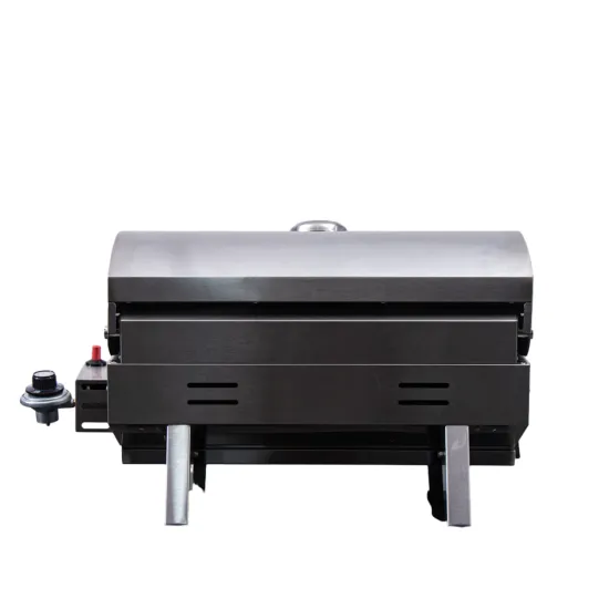 New Foldable Built-in Gas BBQ Grill for Outdoor