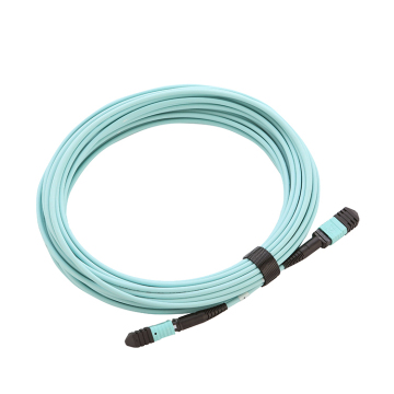 Geteknet 1m FTTH MPO Price 8/12/24 Core OM3 OM4 MTP/MPO Patch Cord Cable - Indoor/Outdoor Waterproof