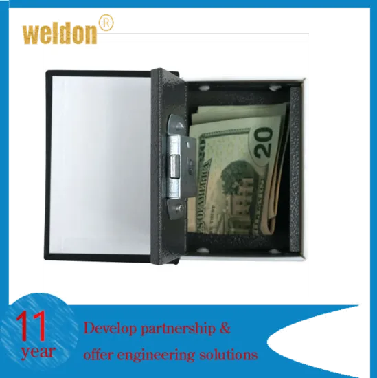 WELDON Combination lock book hidden cash jewelry safe box