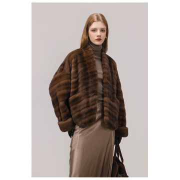 KC Fur Family Level Short Two Short Mink Fur Jacket