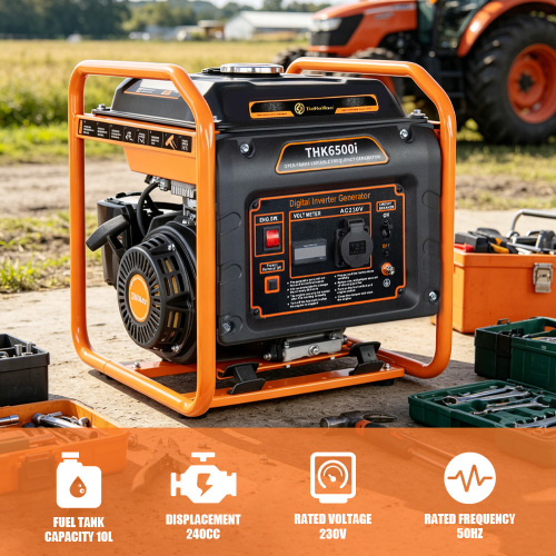 Generador de gasolina con inversor de marco abierto de 4,2 kw y 4,5 KW