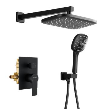 SHAMANDA Wholesale Black Wall Mount Shower Set