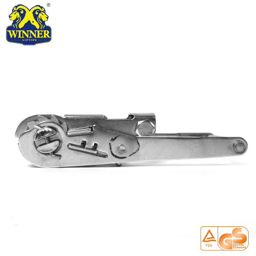 Long Handle Heavy Duty Stainless Steel Ratchet Buckle For Webbing